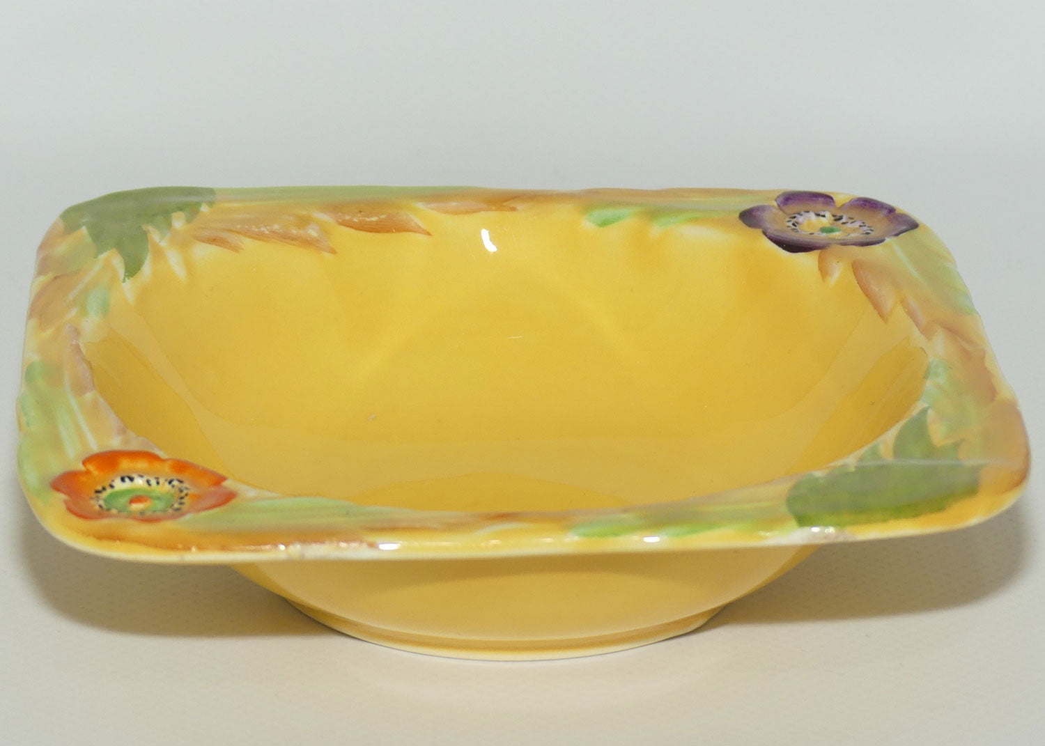 Carlton Ware Anemone square bowl