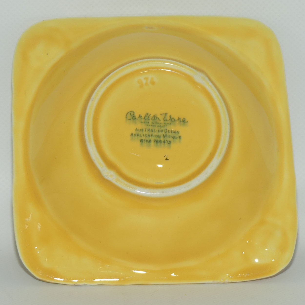 Carlton Ware Anemone square bowl