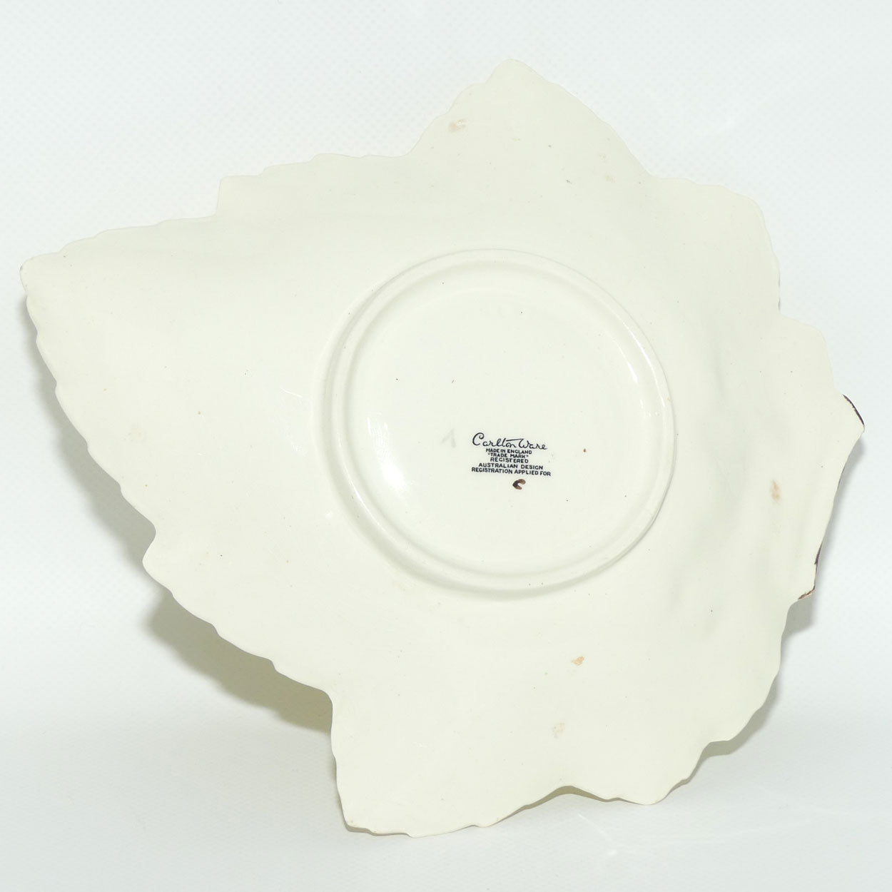 Carlton Ware Red Currants and Leaf large triangle dish