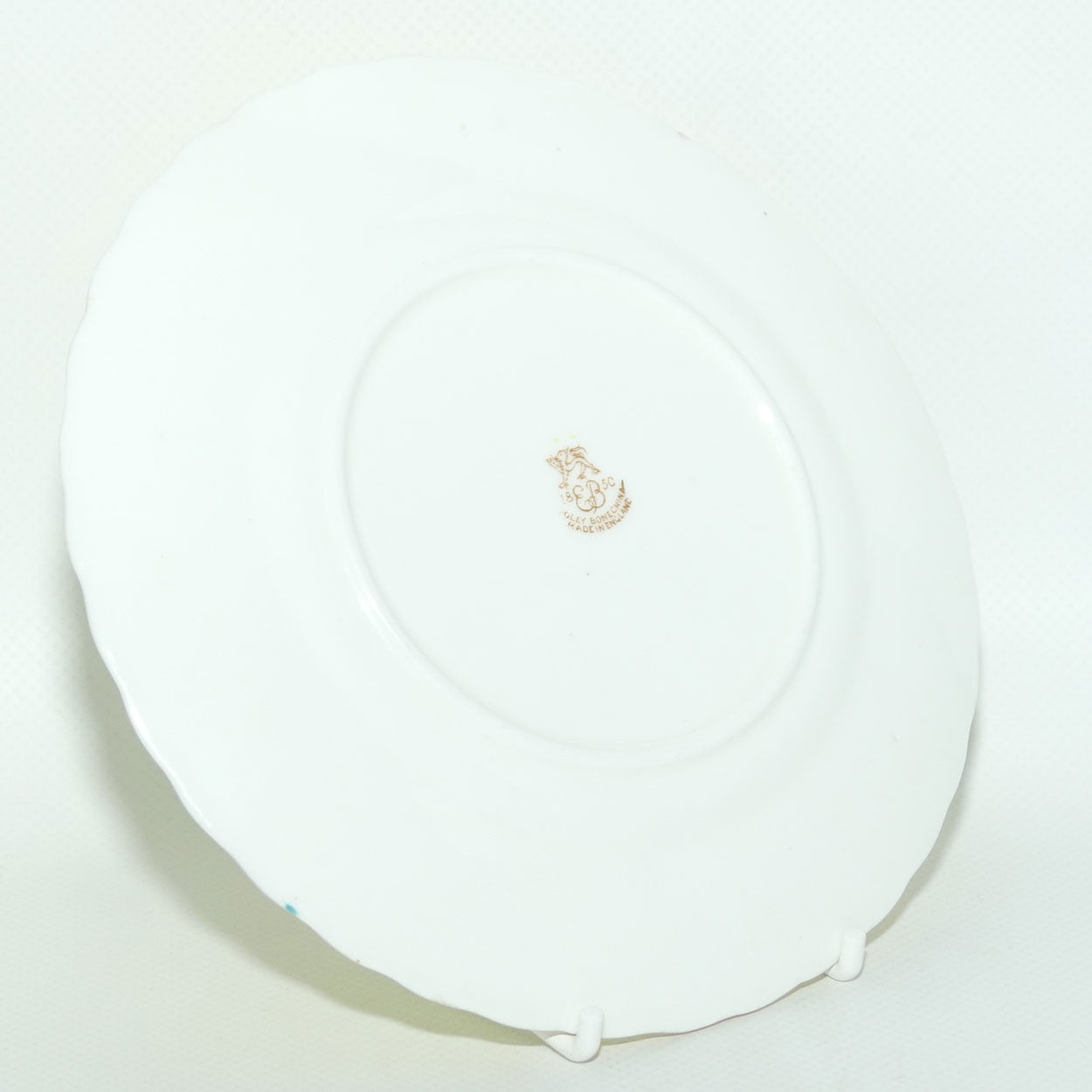 EB Foley Bone China trio | Yellow with Floral Decor