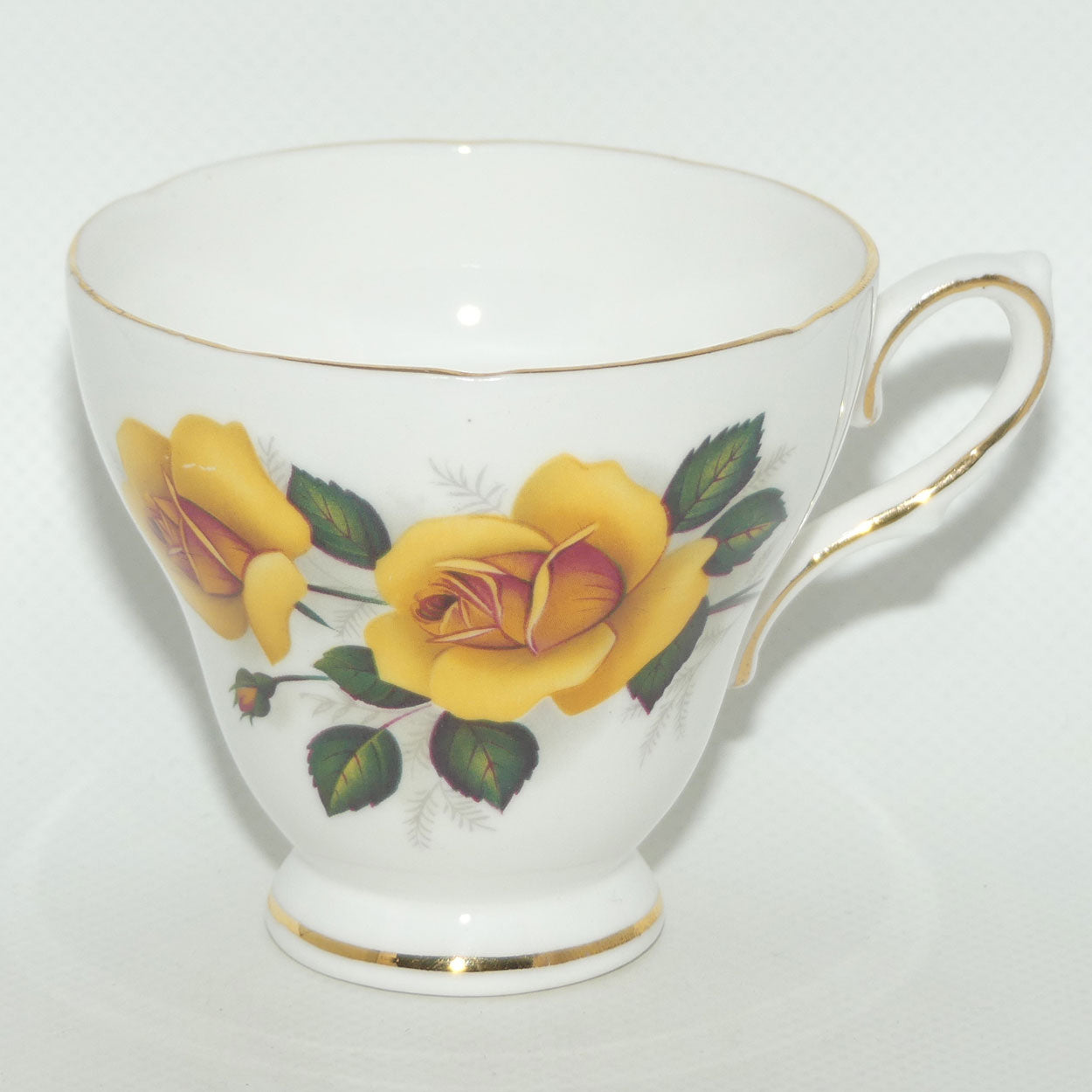 Royal Sutherland Bone China trio | Yellow Rose