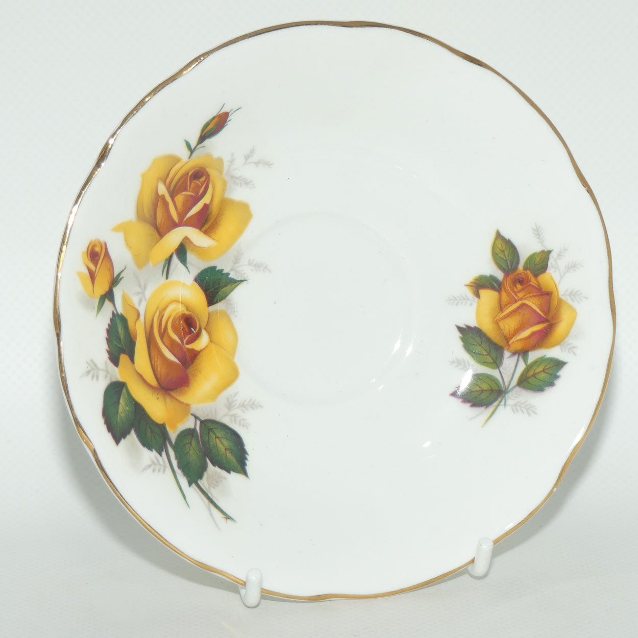 Royal Sutherland Bone China trio | Yellow Rose