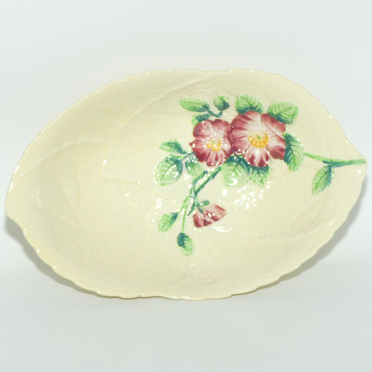 Carlton Ware Wild Rose on Yellow leaf bowl | 2116/4 | #2
