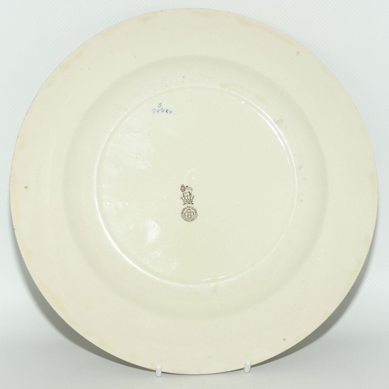 Royal Doulton Early Motoring plate D2406 Yokel and Motorist | Medium 24cm