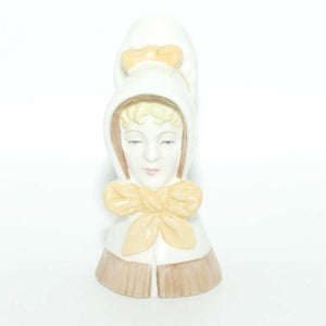 Royal Worcester candle snuffer Young Girl