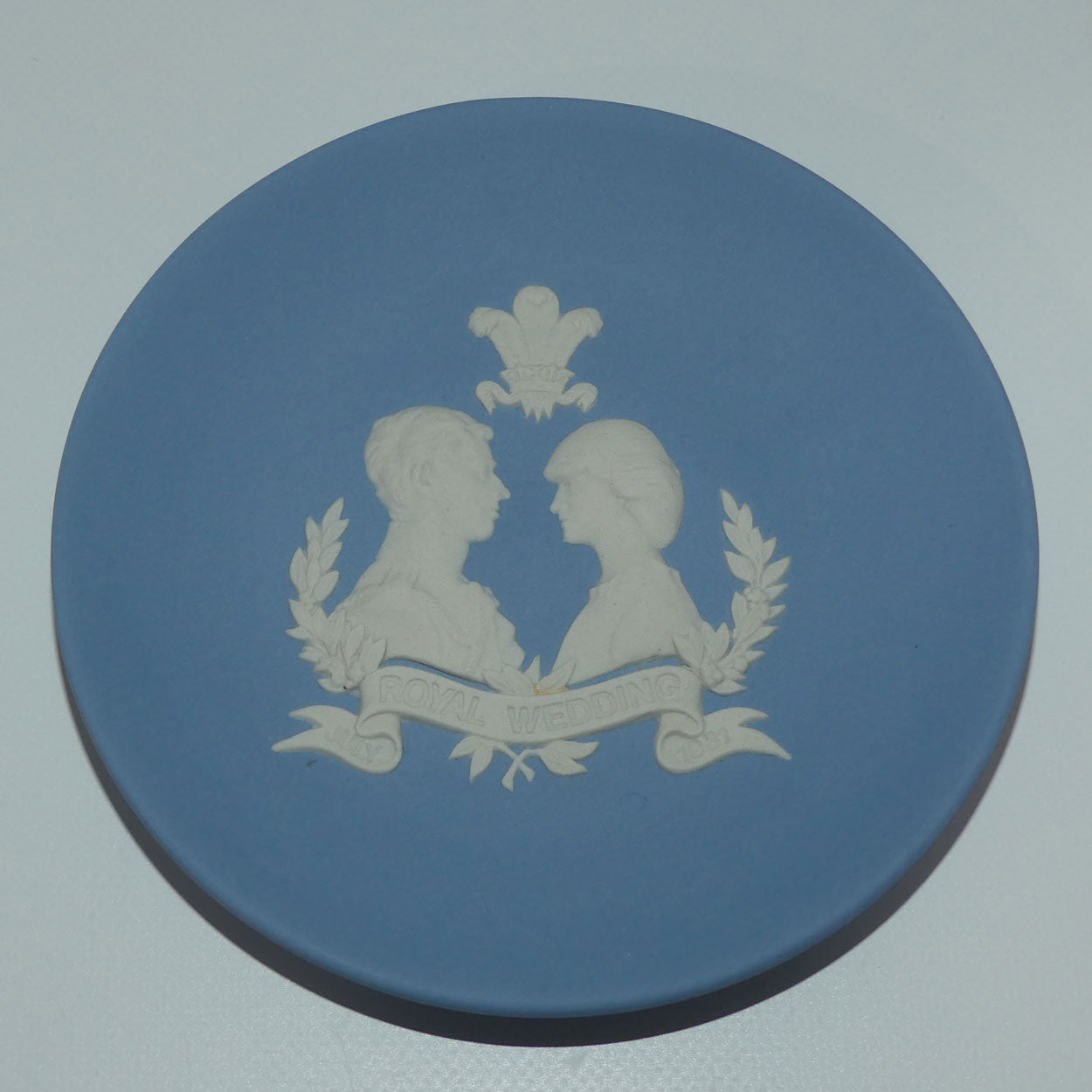 Wedgwood Jasper | Royalty | 1981 HRH Charles and Lady Diana Royal Wedding tray