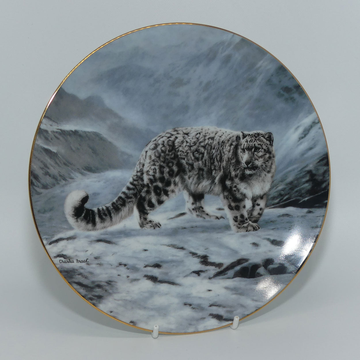 bradex-84-g20-48-1-plate-the-worlds-most-magnificent-cats-fleeting-encounter