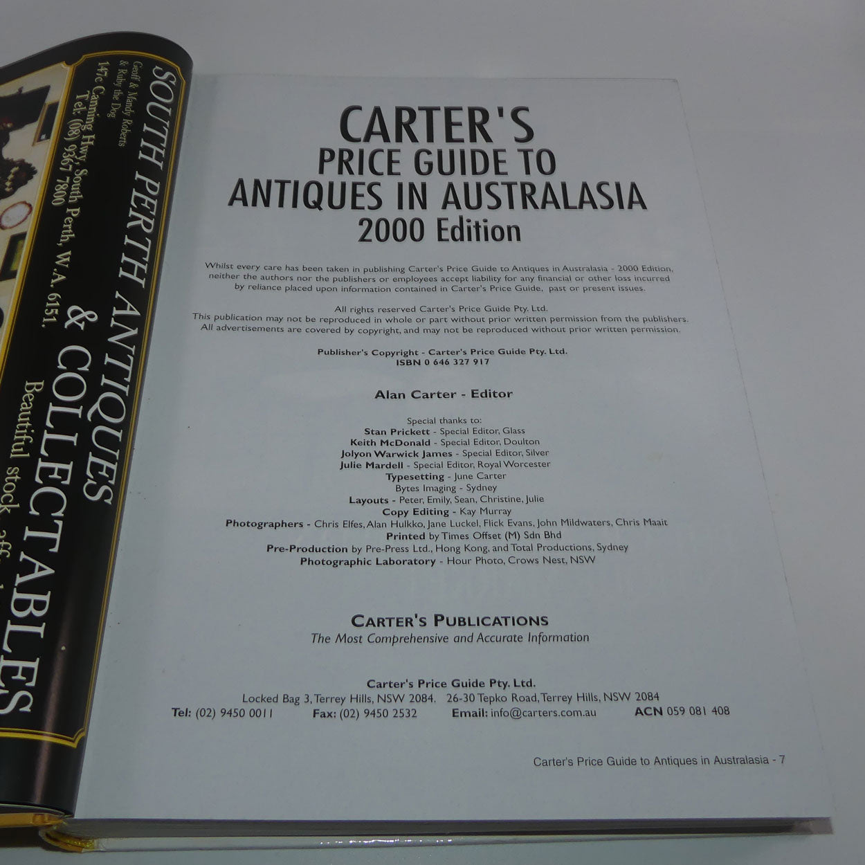 2000-reference-book-carters-price-guide-to-antiques-2000-edition