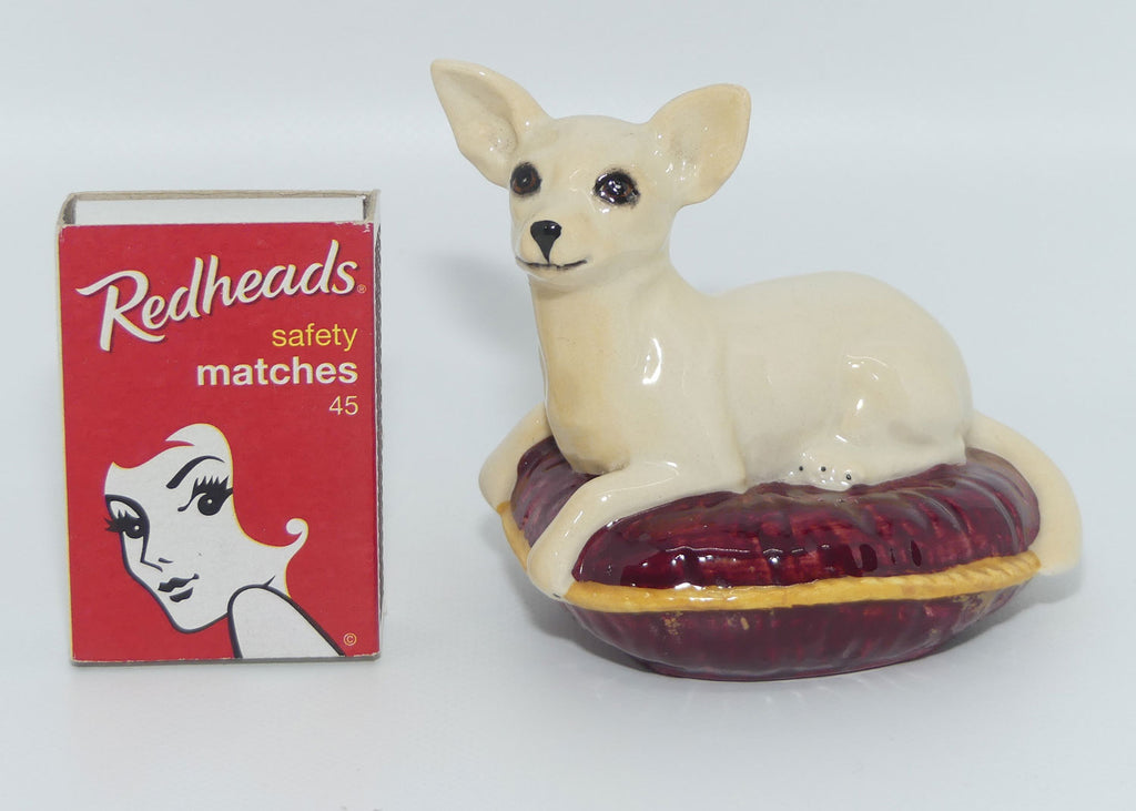 #2454 Beswick Chihuahua | Lying on a Cushion