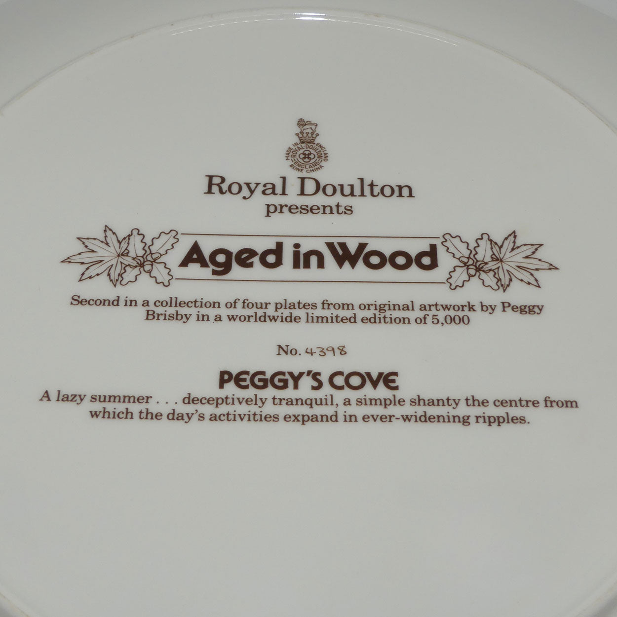 royal-doulton-aged-in-wood-2-plate-peggy-brisby-peggys-cove