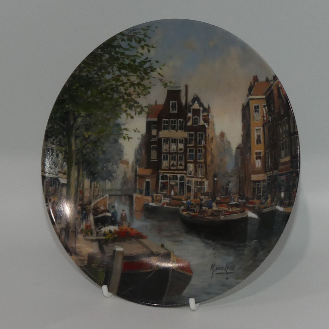 bradex-31-r67-2-2-plate-grachten-van-holland-2-lente-aan-een-rotterdamse-gracht