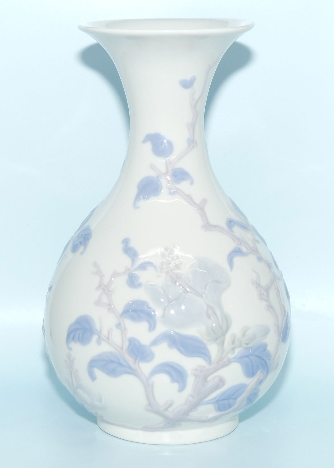 Lladro flower vase with Sparrows | Lladro #01004691.3