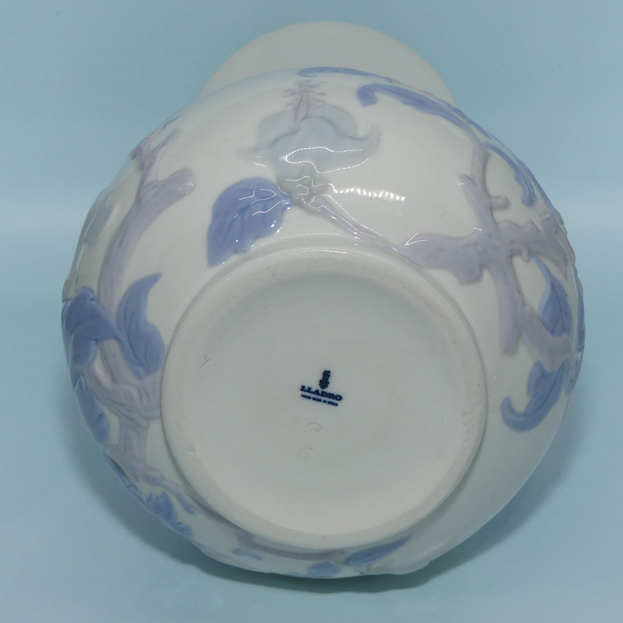 Lladro flower vase with Sparrows | Lladro #01004691.3