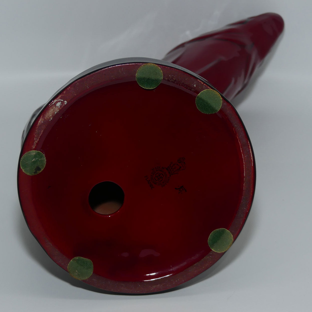 #666 Royal Doulton Flambe Leaping Salmon | signed Fred Moore