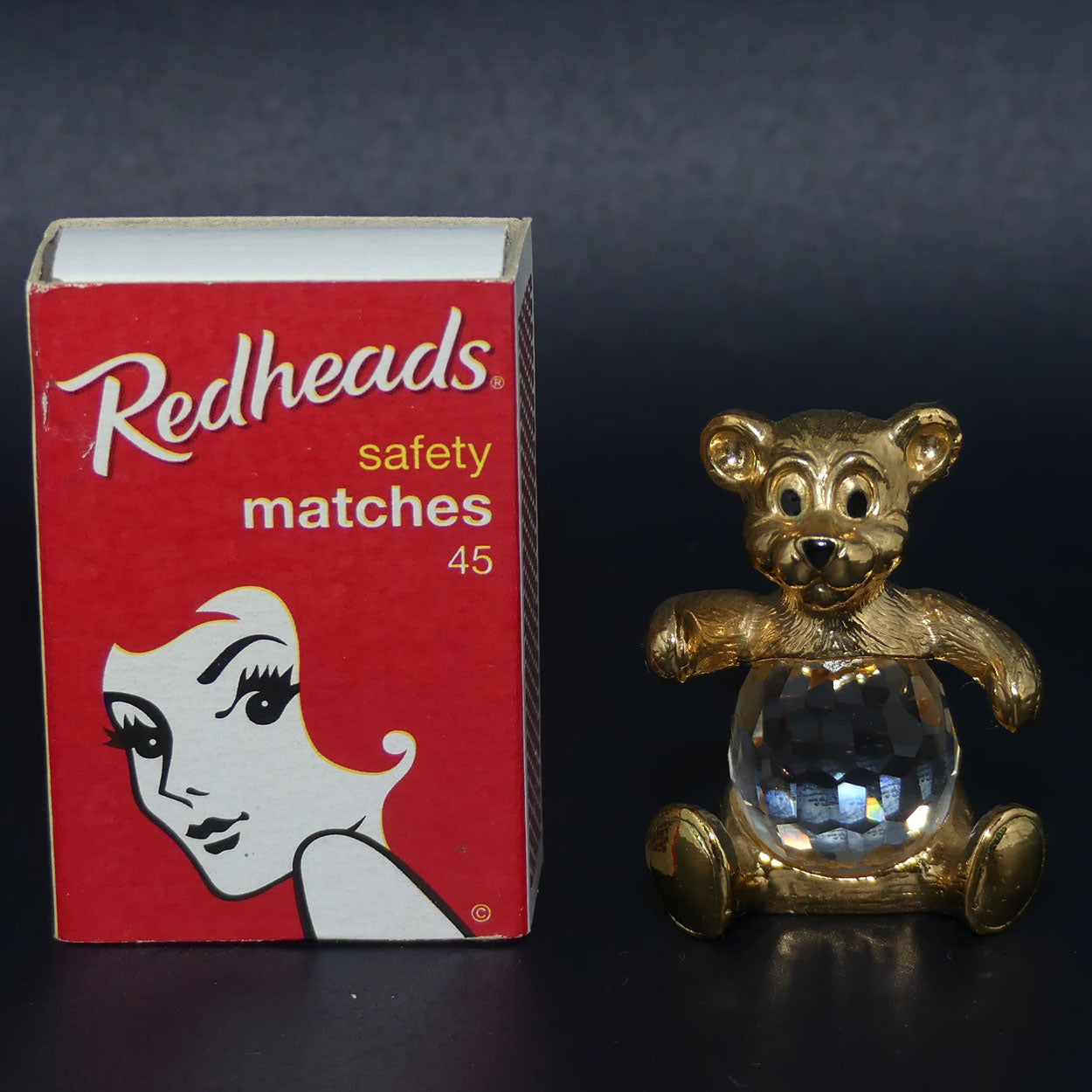 Lencia Austria | Star Collection crystal figure | 66.100 Bear Seated | boxed