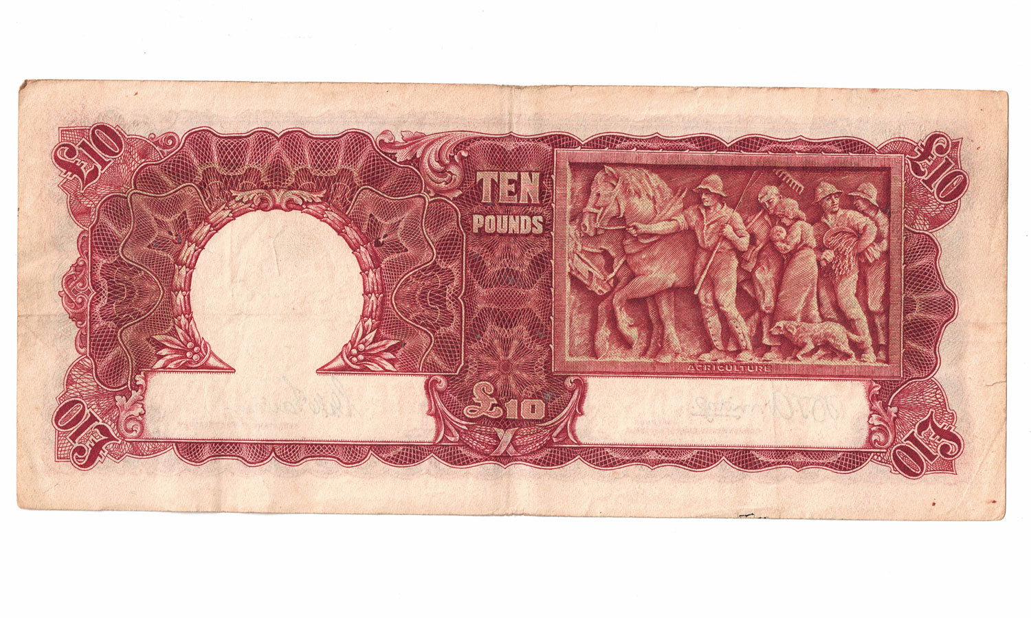 1943 R59 Commonwealth of Australia 10 Pound | Armitage McFarlane | V7 868840 | aVF