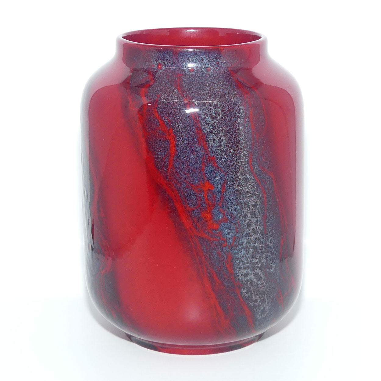 BA15 Royal Doulton Burslem Artwares Flambe Fanling Vase in Oriental Sung