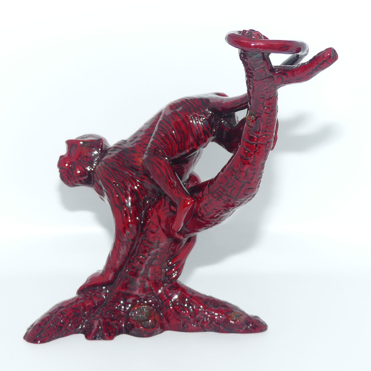 BA40 Royal Doulton Flambe Burslem Artwares Suzhou Monkey  