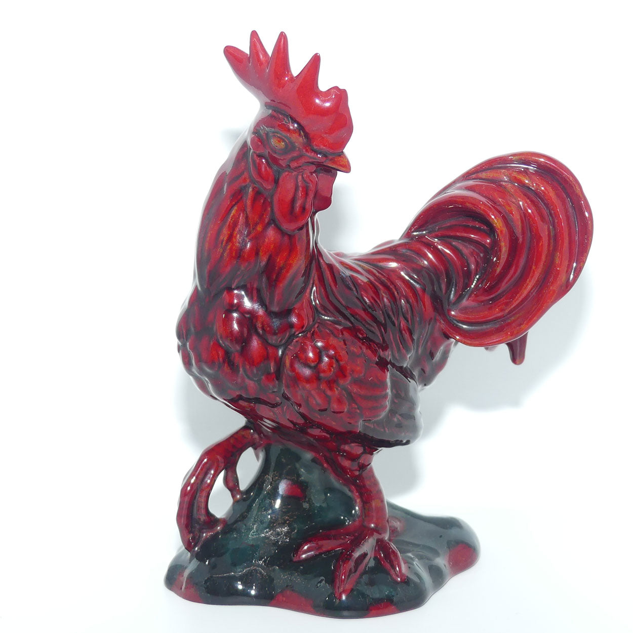 BA61 Royal Doulton Burslem Artwares Flambe Cockerel | Limited Edition