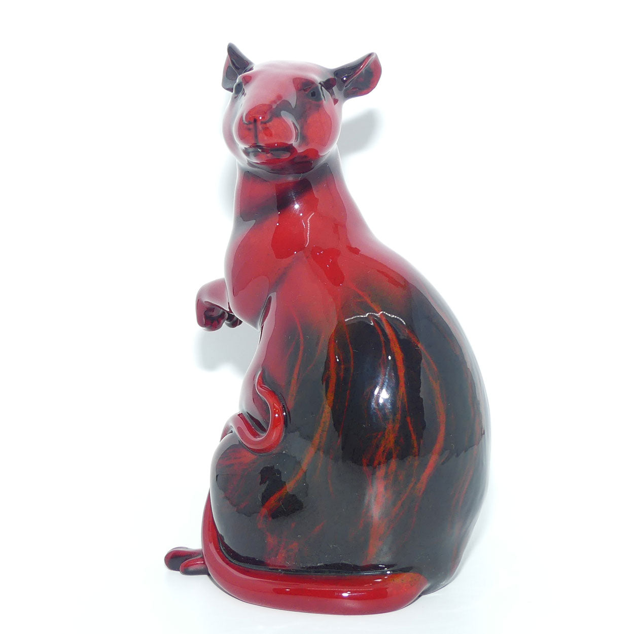 BA79 Royal Doulton Flambe Burslem Artwares Year of the Rat 