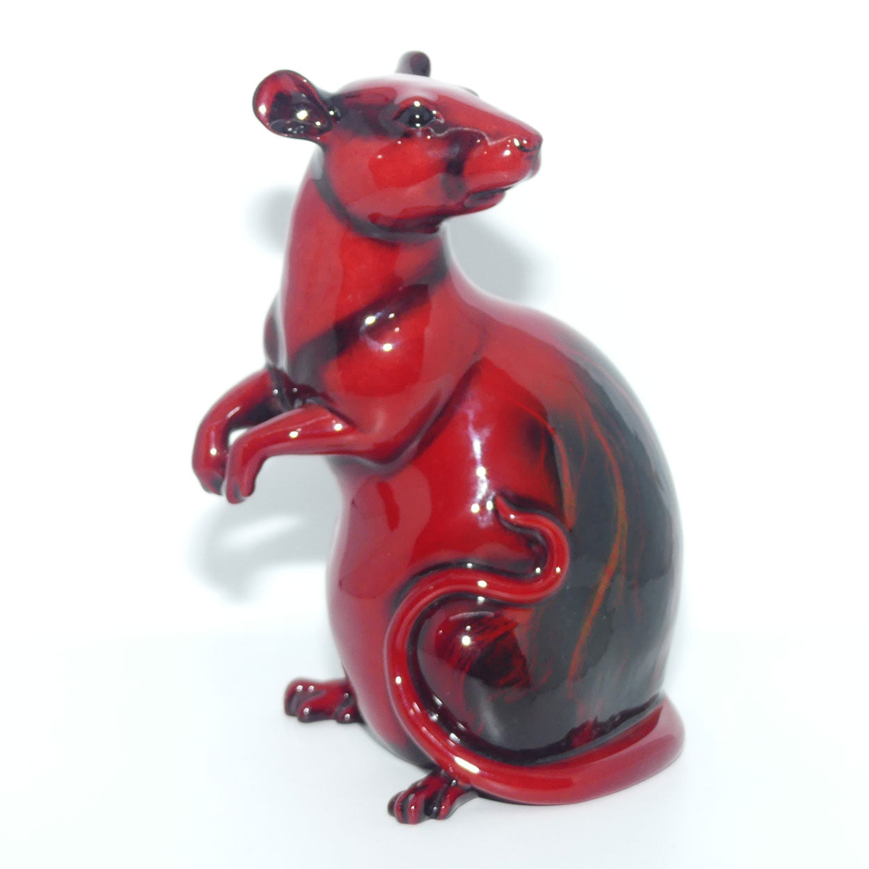 BA79 Royal Doulton Flambe Burslem Artwares Year of the Rat 