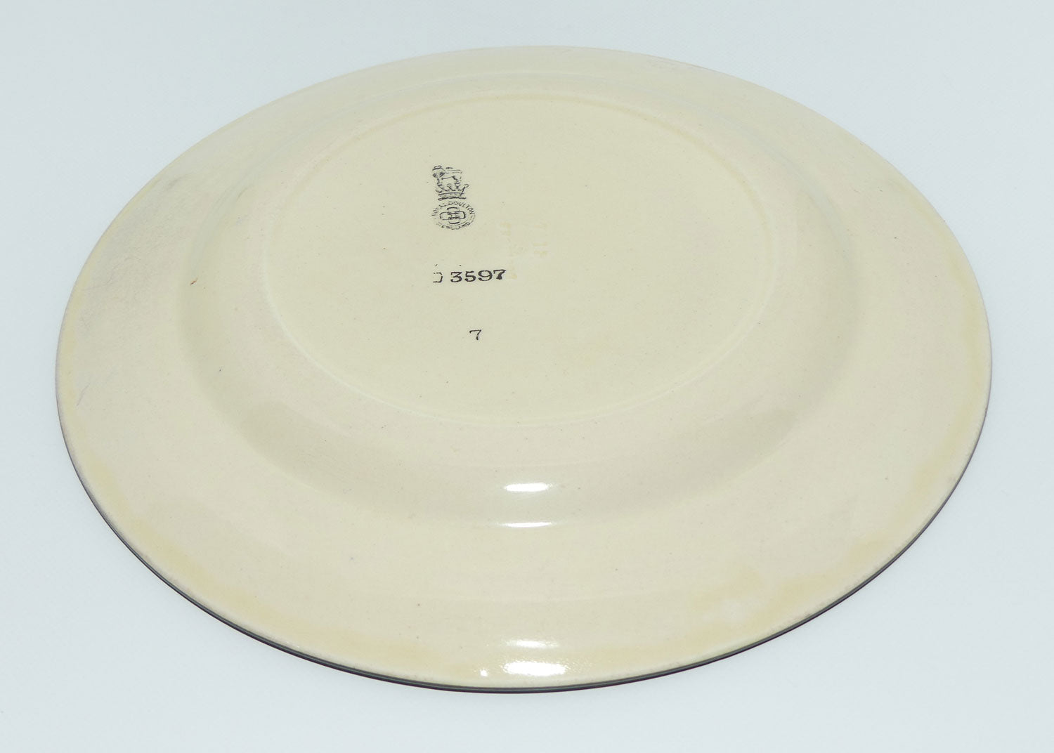 Royal Doulton Sedan Chair plate #1 D3597