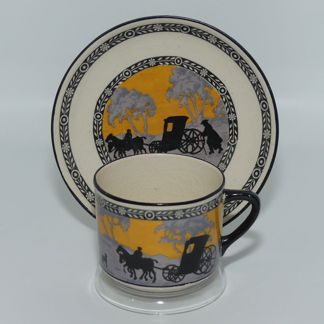 Royal Doulton Kensington Gardens duo D4467