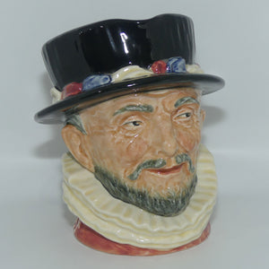 D6206 Royal Doulton large character jug Beefeaters | GR handle | Pink