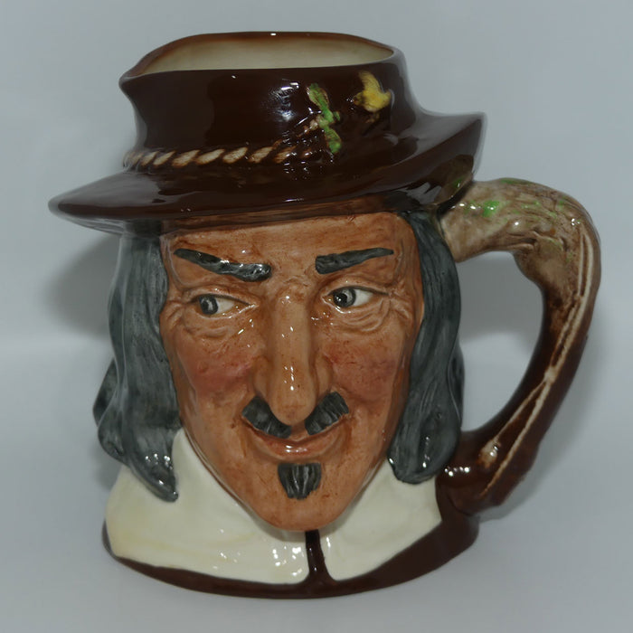 D6404 Royal Doulton large character jug Izaak Walton | Coloured Fly