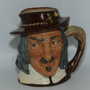 D6404 Royal Doulton large character jug Izaak Walton | Coloured Fly