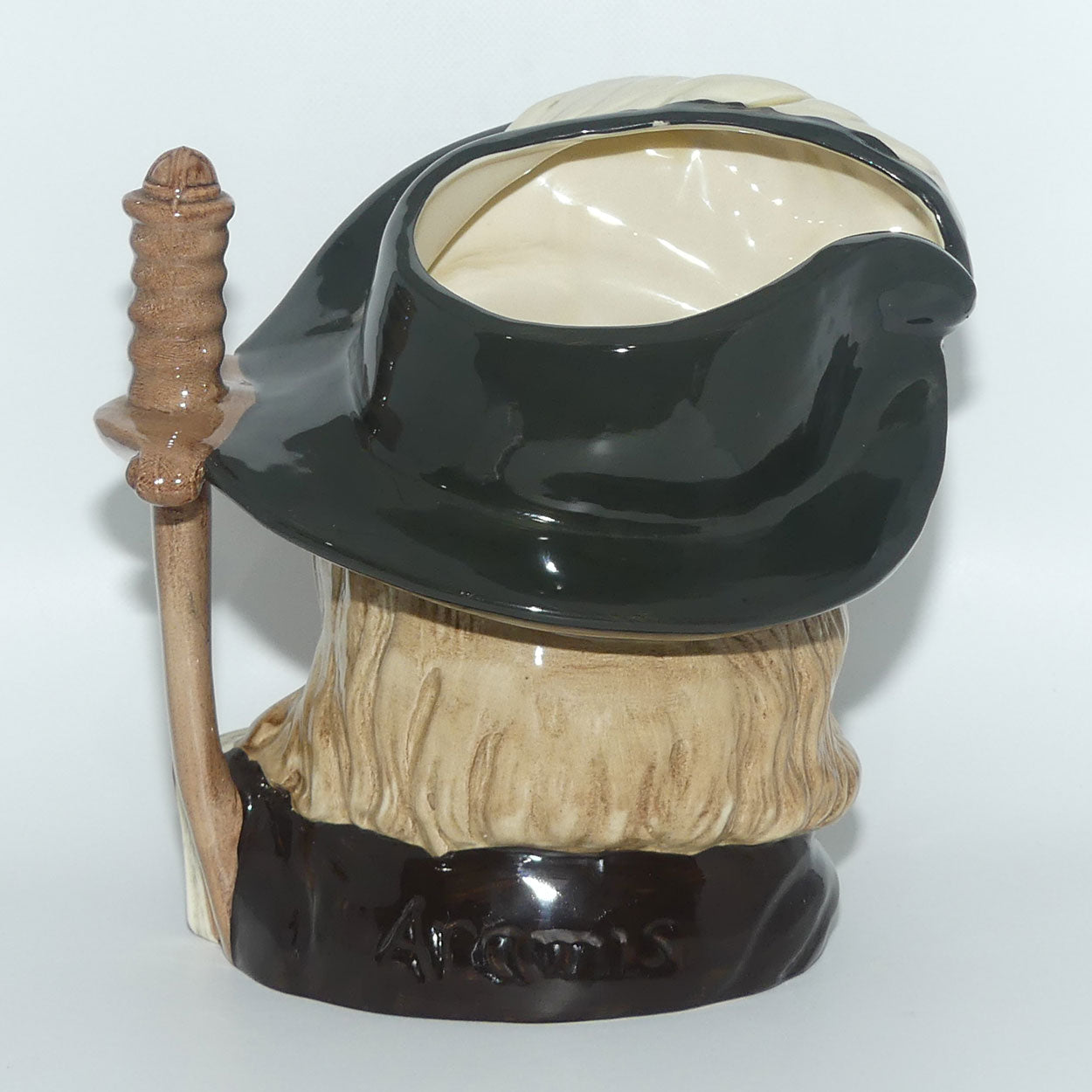 D6441 Royal Doulton large character jug Aramis | Three Musketeers
