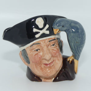 D6512 Royal Doulton miniature character jug Long John Silver | later stamp