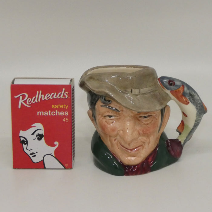 D6515 Royal Doulton miniature character jug The Poacher
