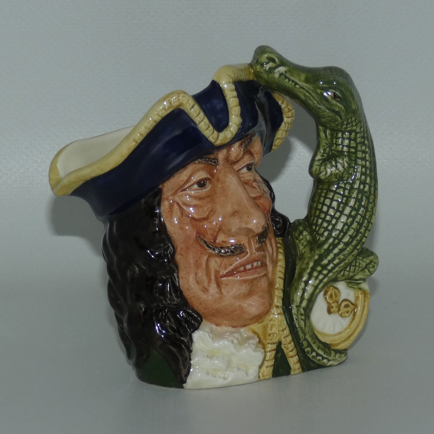 D6601 Royal Doulton small character jug Capt Hook