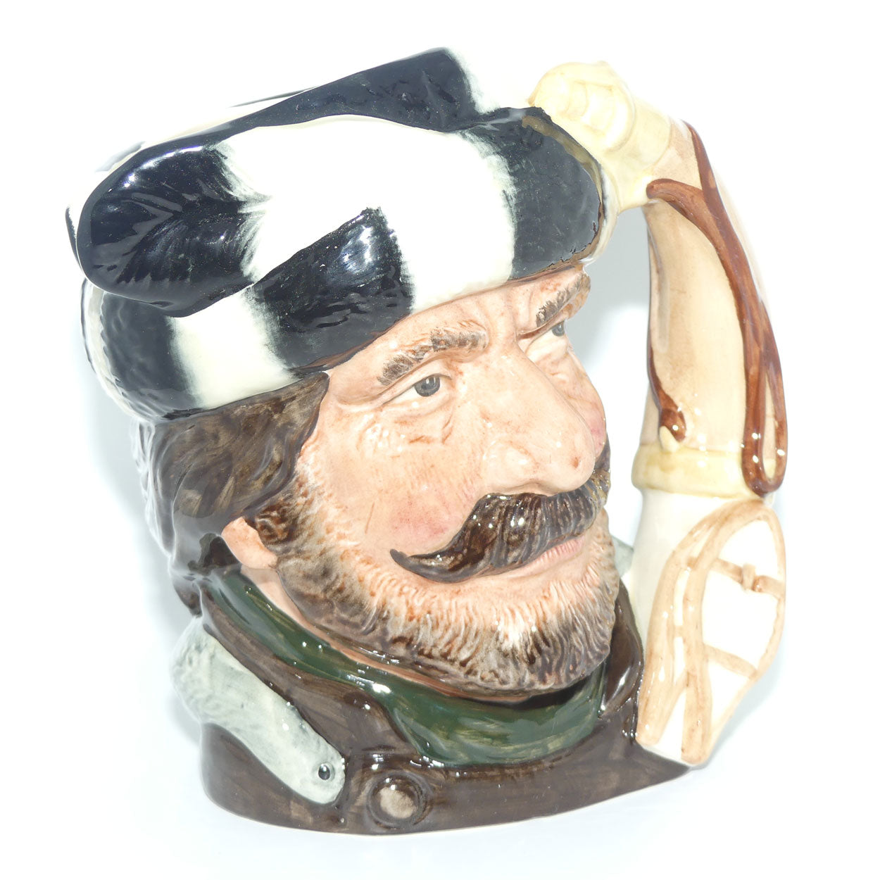 D6609 Royal Doulton large character jug The Trapper