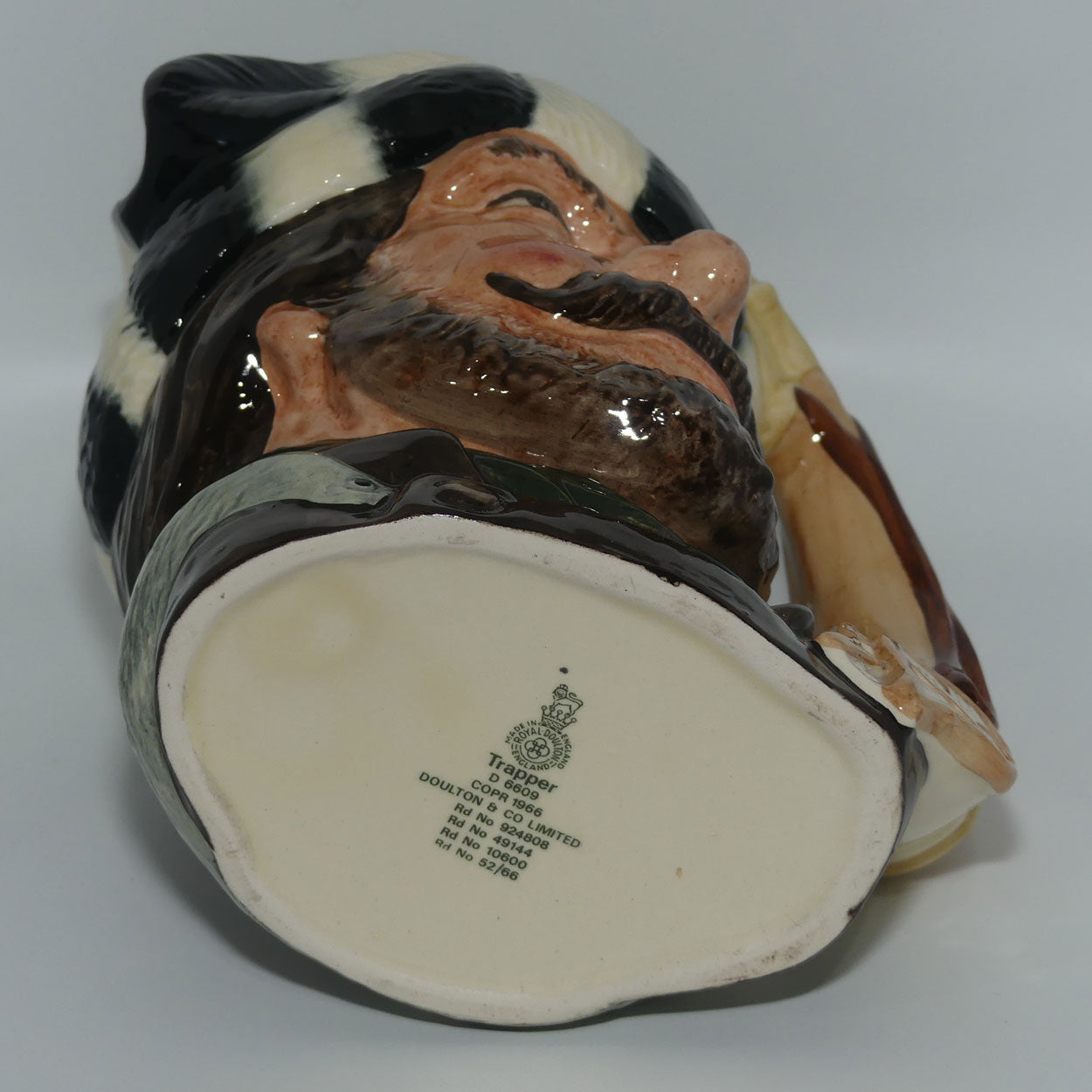 D6609 Royal Doulton large character jug The Trapper