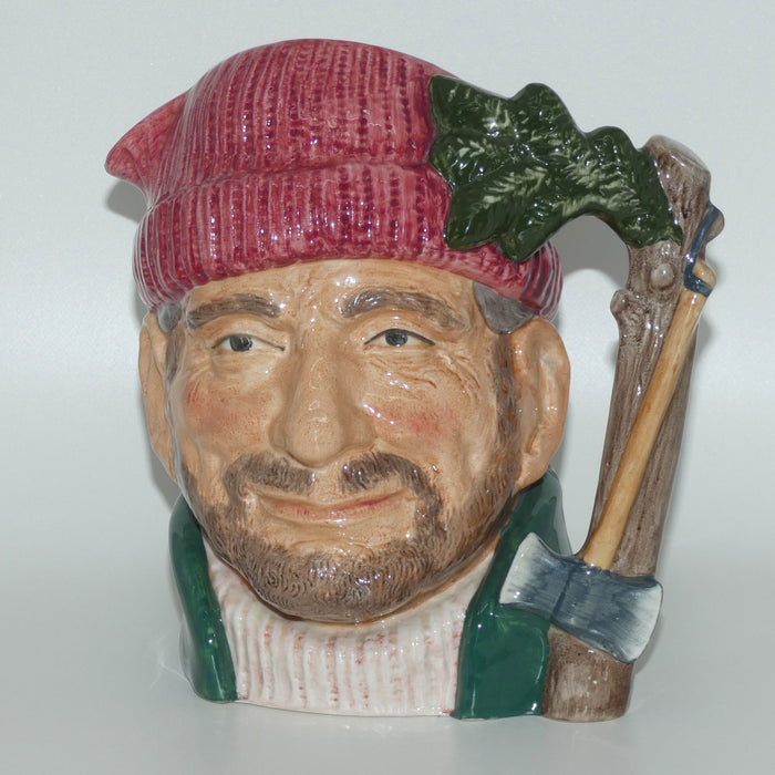 D6610 Royal Doulton large character jug Lumberjack | ETC