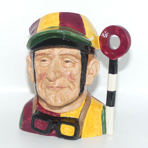 D6625 Royal Doulton large character jug Jockey