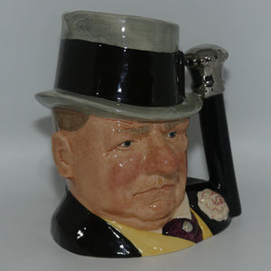 D6674 Royal Doulton large character jug WC Fields | Celebrity Collection