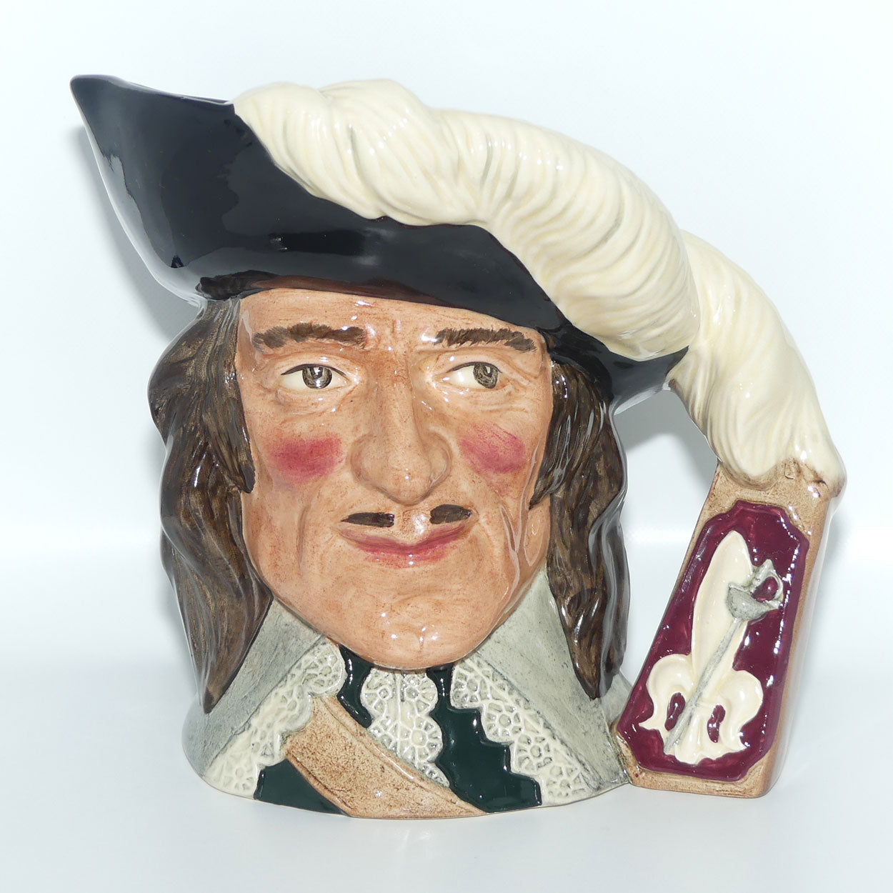 D6691 Royal Doulton large character jug Dartagnan | Fourth Musketeer