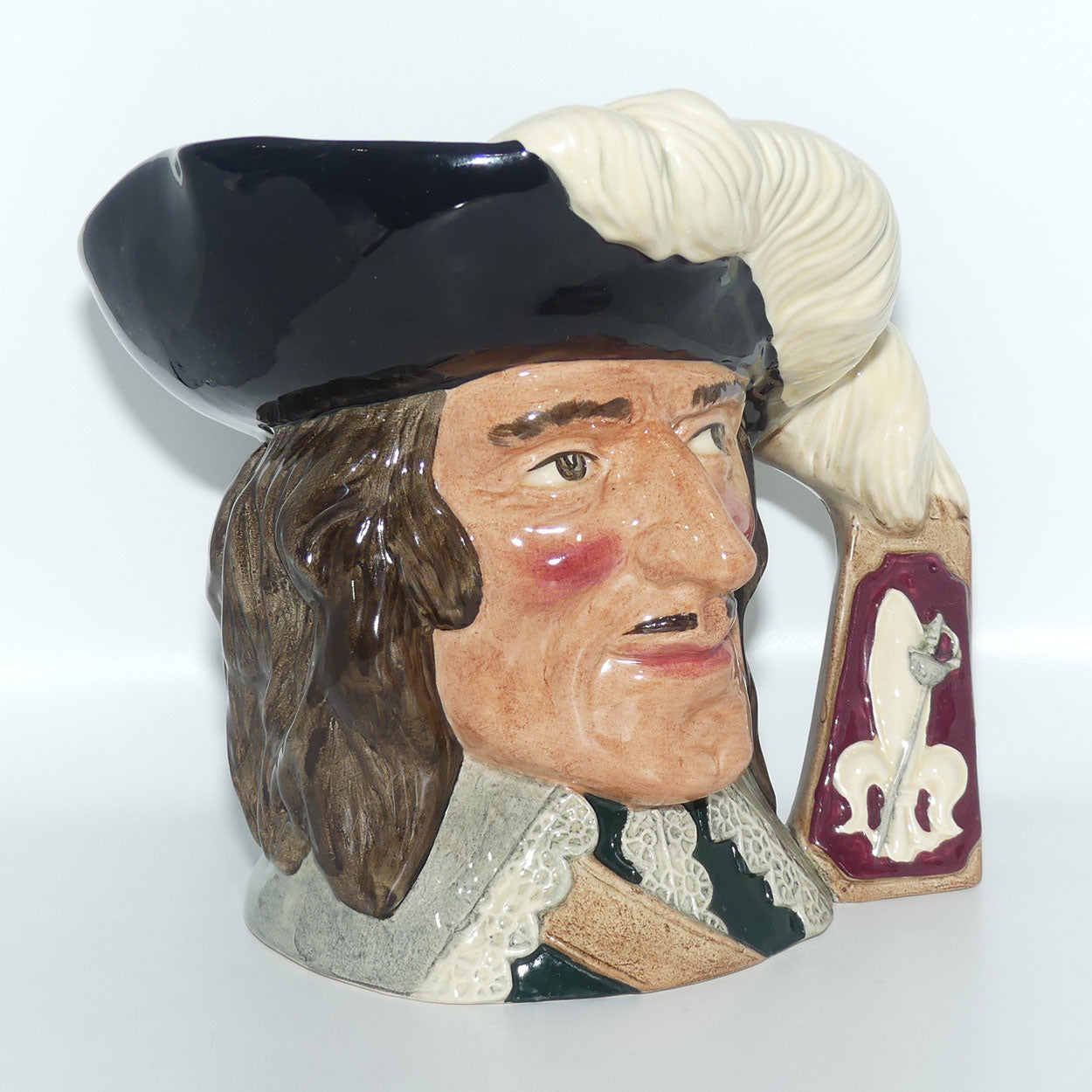 D6691 Royal Doulton large character jug Dartagnan | Fourth Musketeer