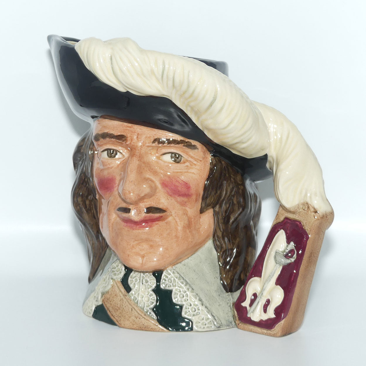 D6691 Royal Doulton large character jug Dartagnan | Fourth Musketeer