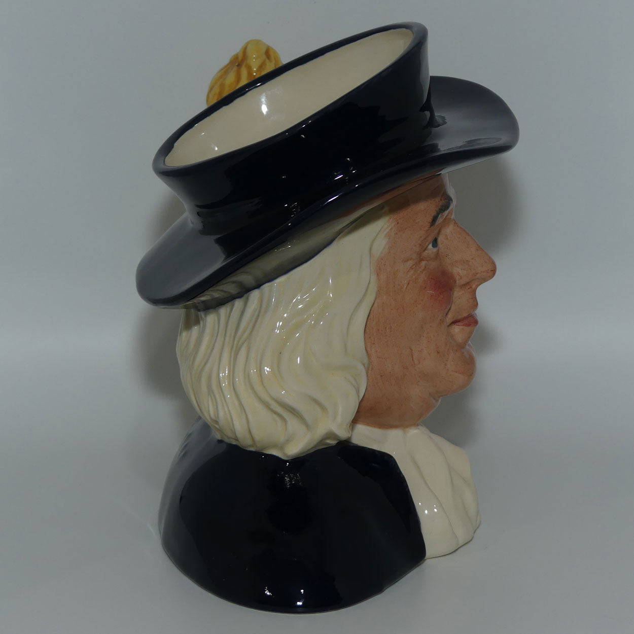 D6738 Royal Doulton large character jug Mr Quaker | LE #943/3500 + Certificate