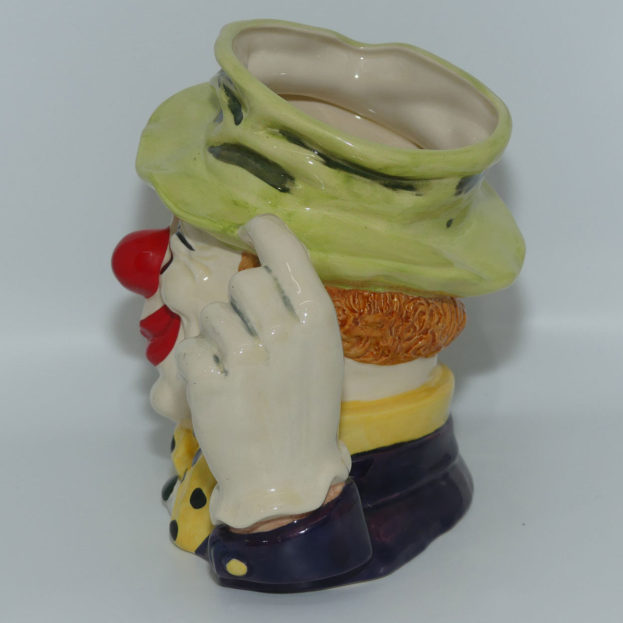D6834 Royal Doulton large character jug The Clown 