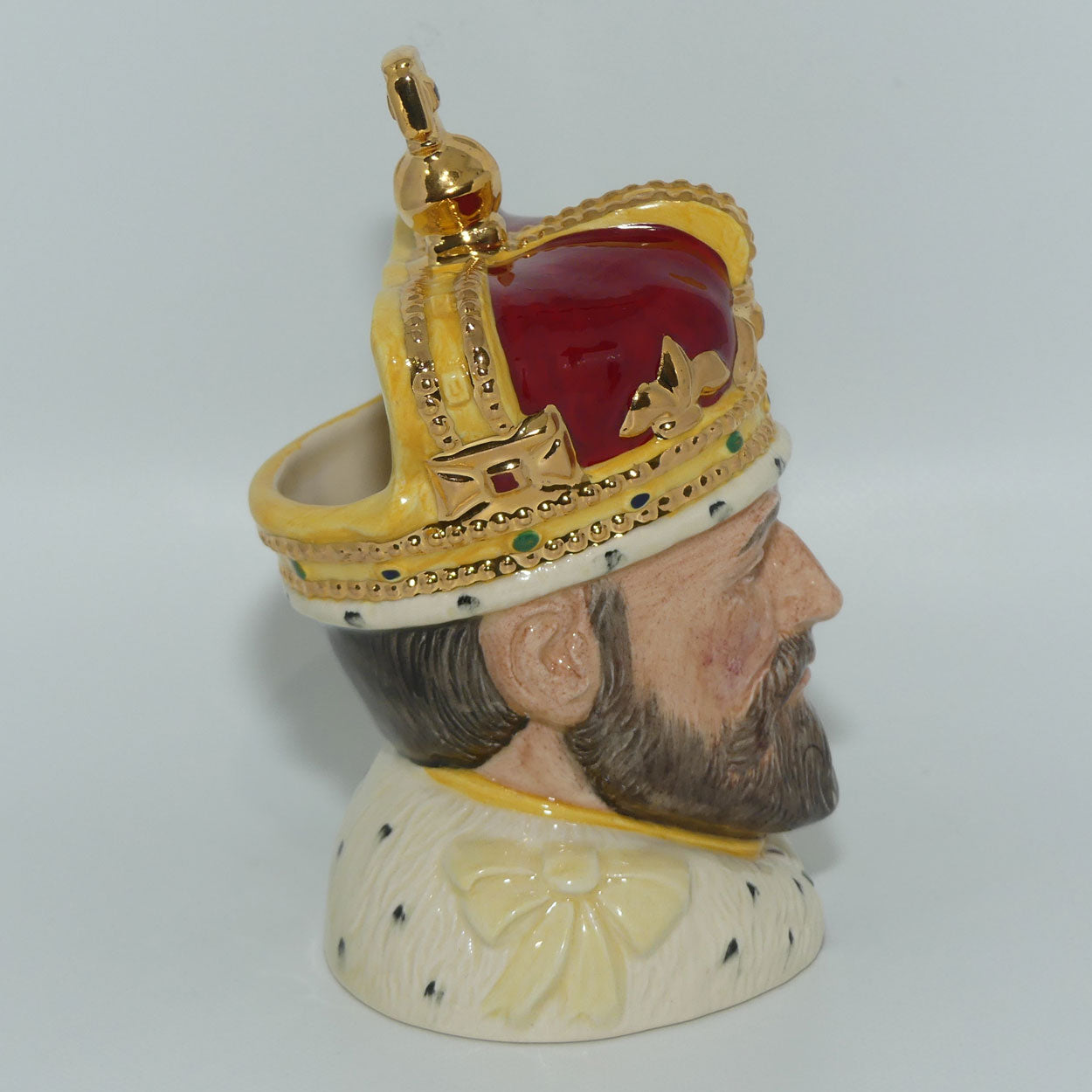 D6923 Royal Doulton small character jug King Edward VII | + Cert