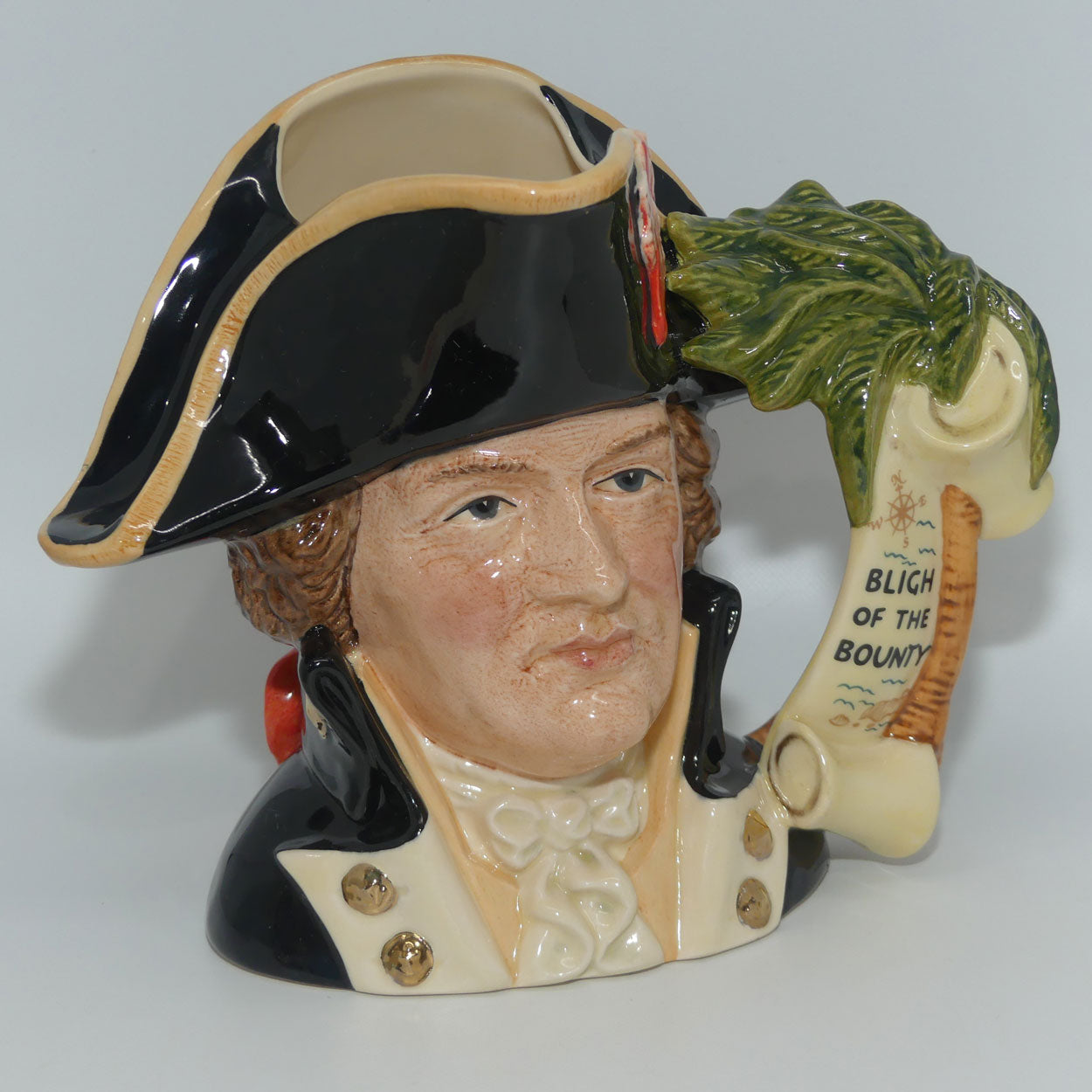 D6967 Royal Doulton large character jug Captain Bligh | CJY1995