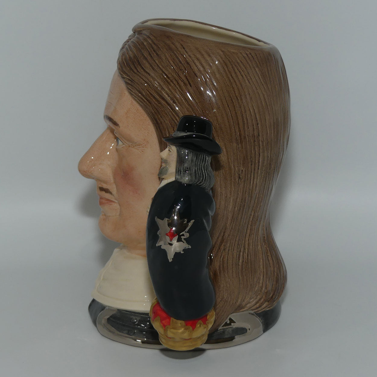 D6968 Royal Doulton large character jug Oliver Cromwell | LE 714/2500