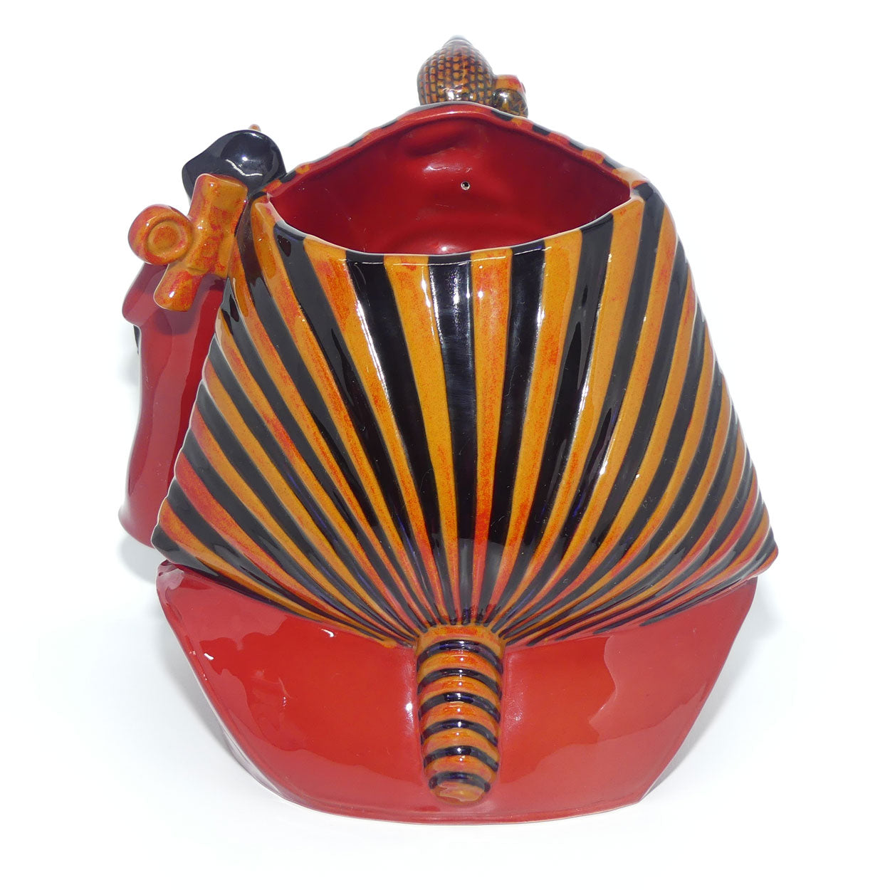 D7028 Royal Doulton large character jug The Pharaoh | Flambe