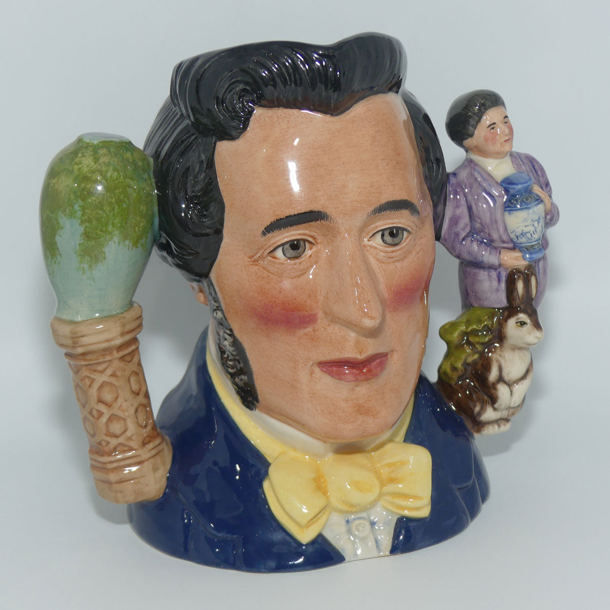 D7054 Royal Doulton large double handle character jug Sir Henry Doulton | LE178/1997