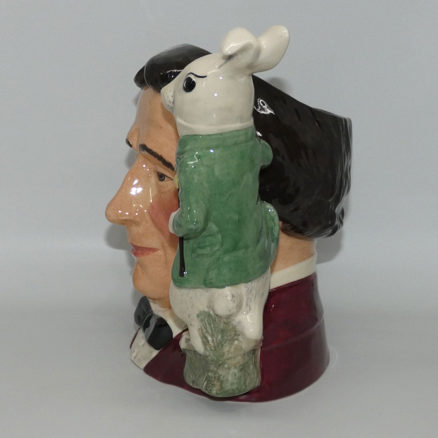 D7096 Royal Doulton large character jug Lewis Carroll | 1998 CJY | signed